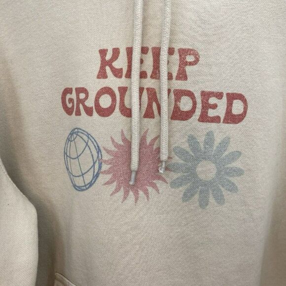 Keep Grounded Hoodie Sweatshirt Large See Description - Picture 3 of 5